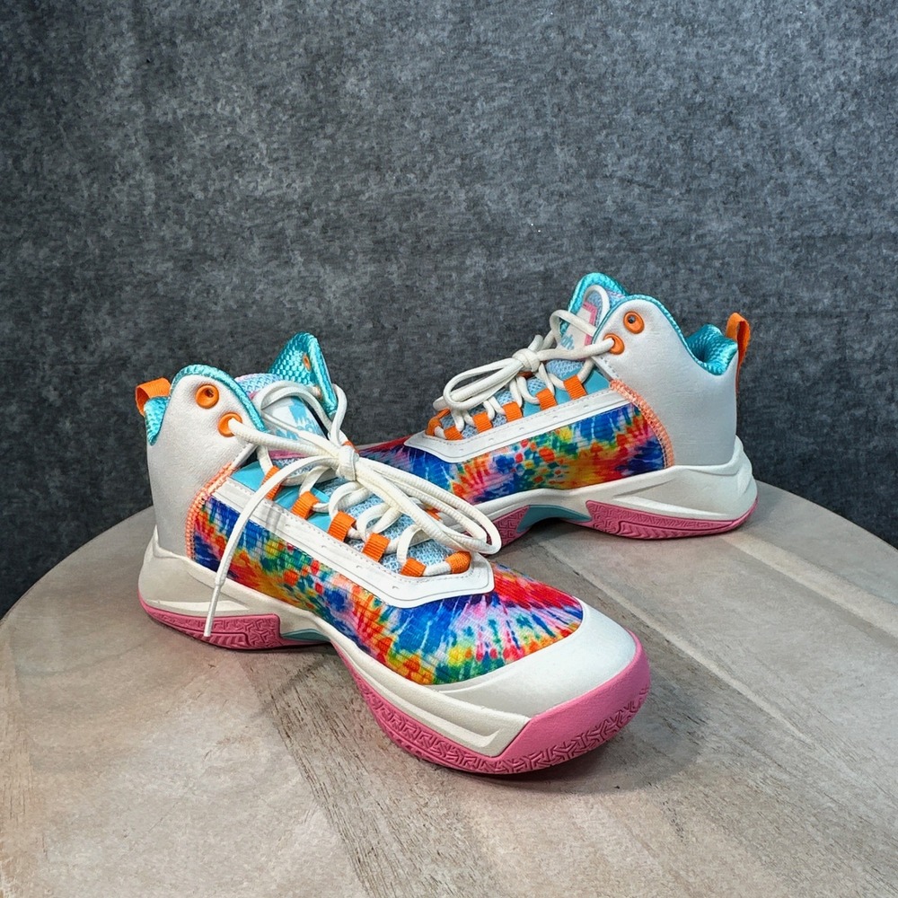Moolah Kids' Grade School Press Break V2 Basketball Shoes Youth Size 6.5 Rainbow - Picture 7 of 12